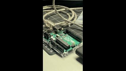 For the first exercise we used a single led and connected it to the Aruidno board